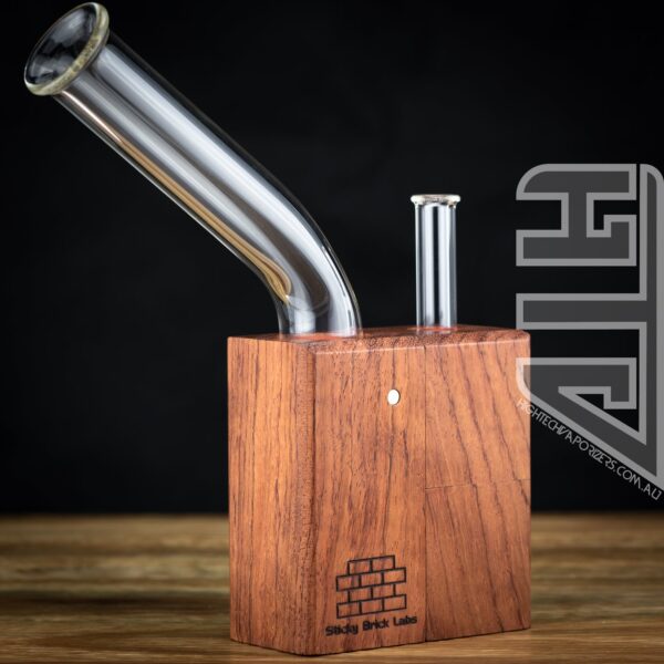 OG Brick Flame Powered Extraction Device (Bubinga) By Sticky Brick Labs - Image 5