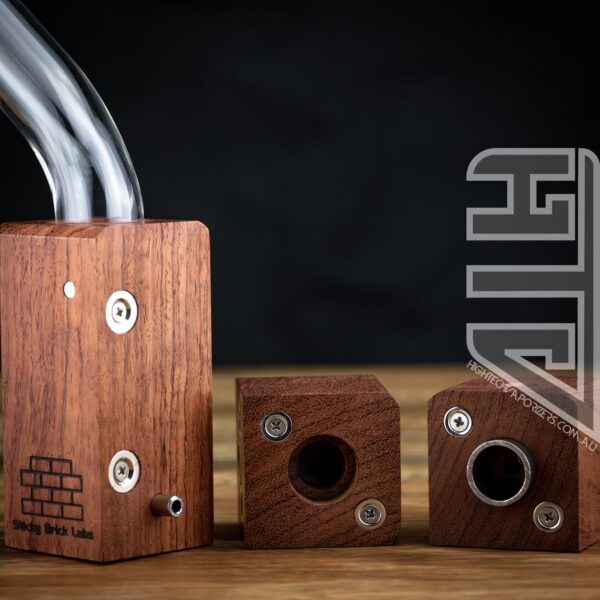 OG Brick Flame Powered Extraction Device (Bubinga) By Sticky Brick Labs - Image 4