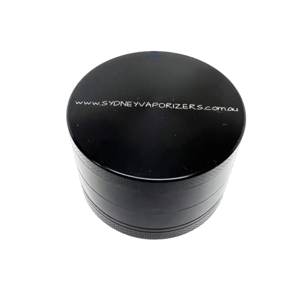 SYDNEY VAPORIZERS BLACK METAL 4PC HERB GRINDER 60MM - Image 4