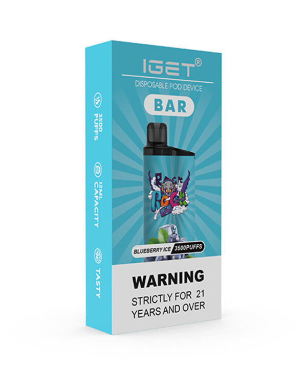 Blueberry Ice IGET Bar - Image 2