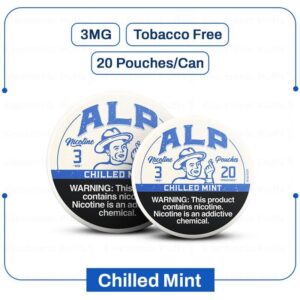 ALP Chilled Mint 3MG Nicotine Pouches