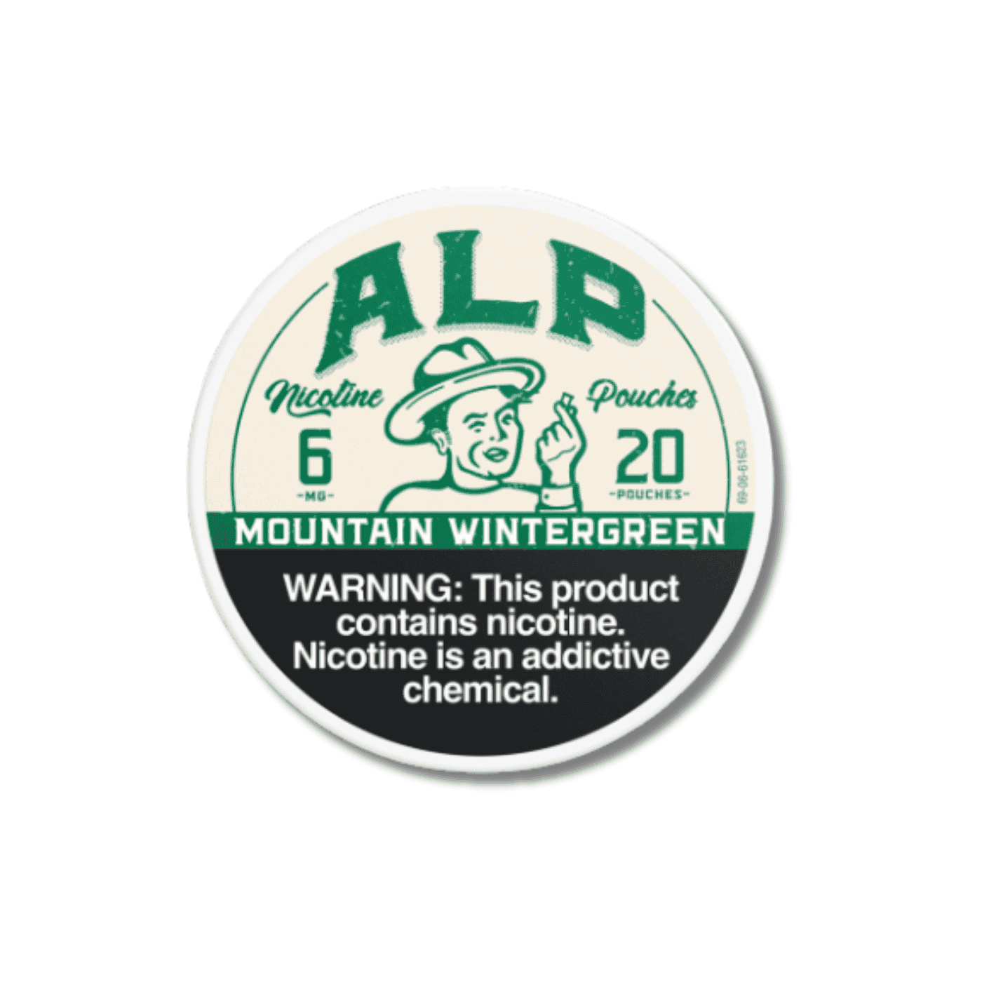 ALP Mountain Wintergreen 6mg Nicotine Pouches