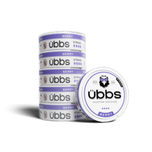 Übbs Berry Nicotine Pouches  Roll of 5 cans