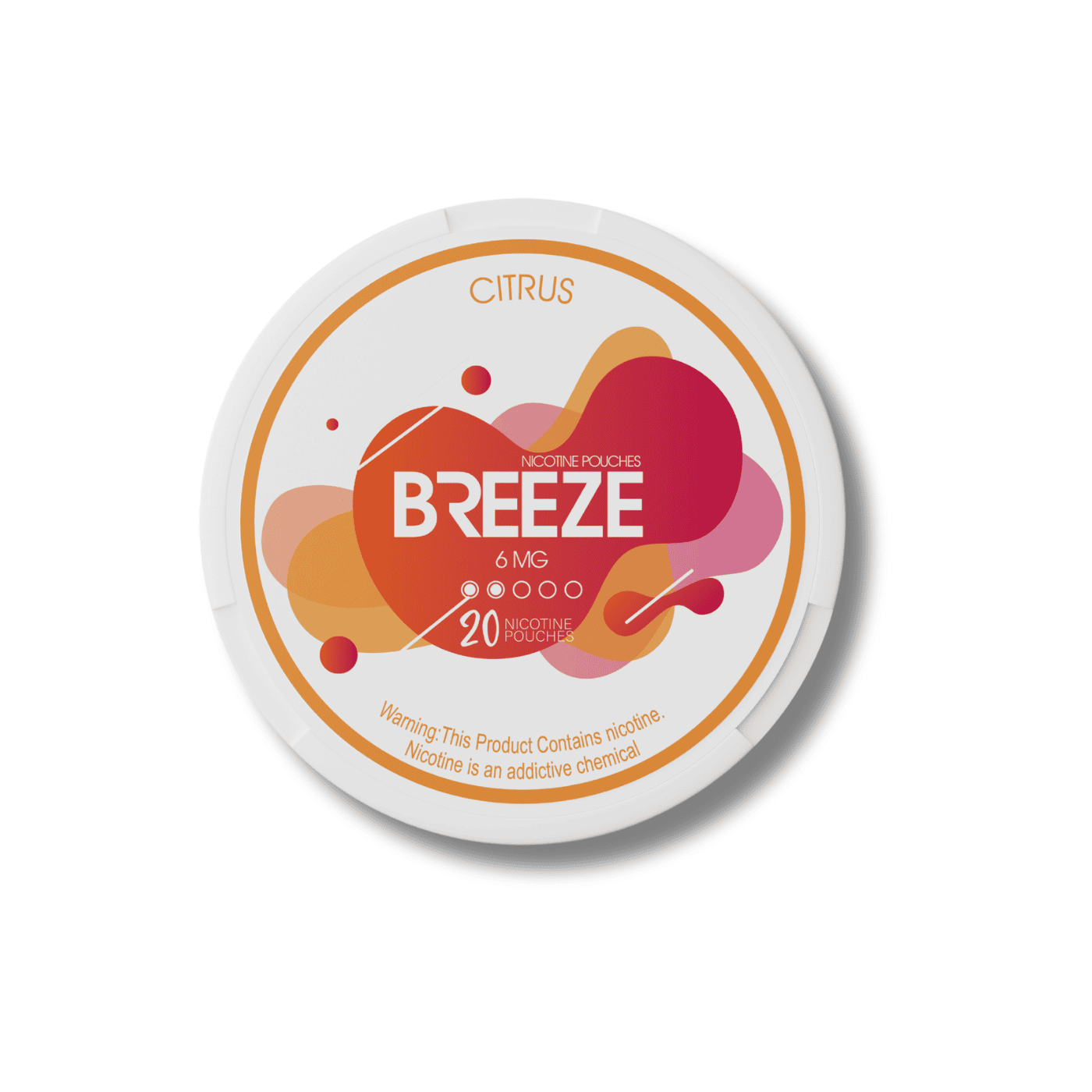 Breeze Citrus 6mg Nicotine Pouches