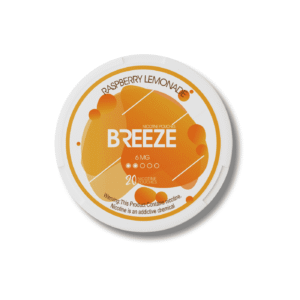 Breeze Raspberry Lemonade 6mg Nicotine Pouches