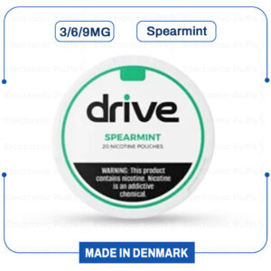 Drive Nicotine Pouches – Spearmint – 5 Can