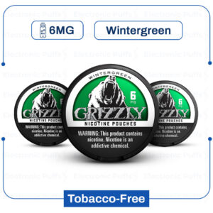 Grizzly Wintergreen 6 mg Nicotine Pouch