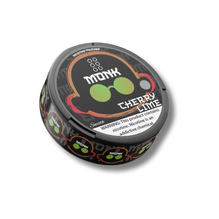 Monk Cherry Lime 6mg Nicotine Pouches