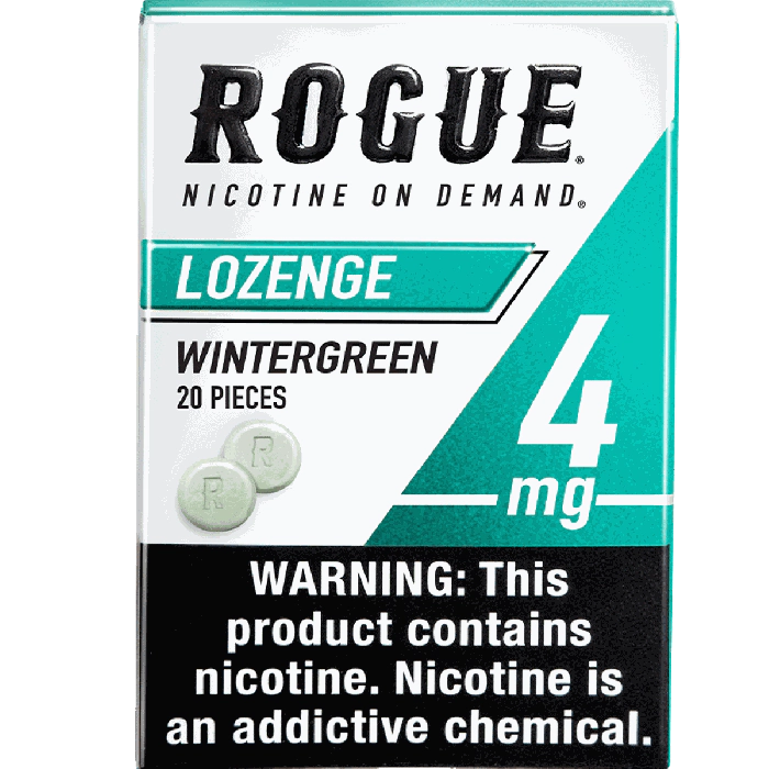 Rogue Wintergreen 4MG Lozenges