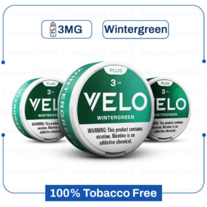 Velo Plus Wintergreen 3MG Nicotine Pouch