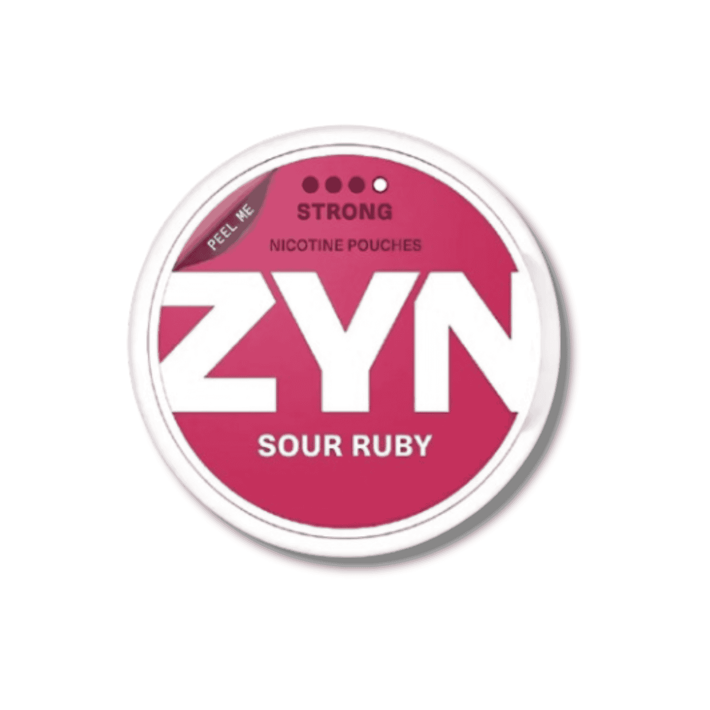 Zyn Sour Ruby Strong Nicotine Pouches 11mg