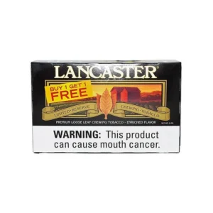 LANCASTER 6OZ LOOSE LEAF CHEWING TOBACCO 2-PACK