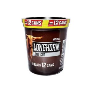 LONGHORN NATURAL TUB 144OZ LONG CUT