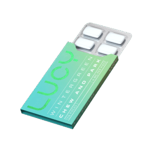 LUCY WINTERGREEN 4MG, NICOTINE GUM