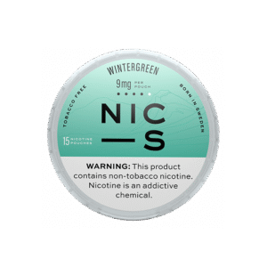 NIC-S WINTERGREEN 9MG NICOTINE POUCHES