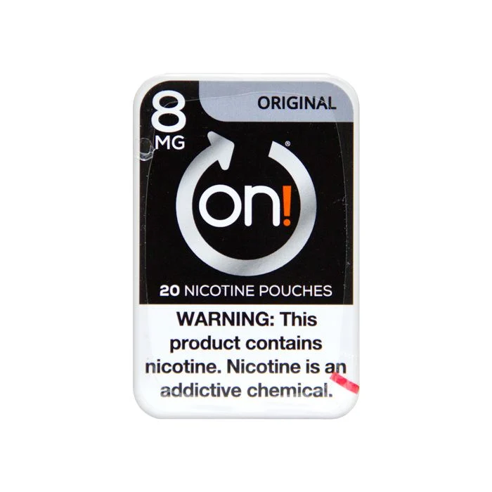 On 8mg Original Mini Dry Nicotine Pouches